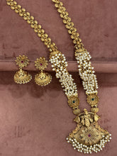 Exquisite gold-finish temple jewelry